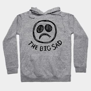 The Big Sad - Black On White Hoodie